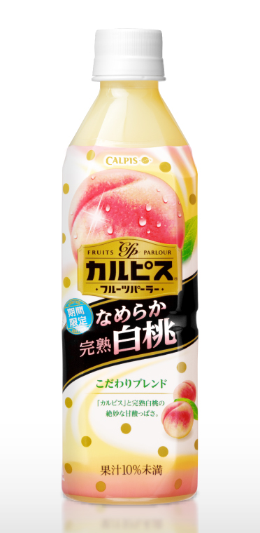 カルピスフルーツパーラー なめらか完熟白桃